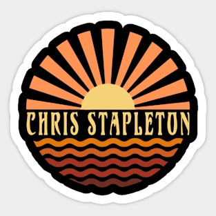 Graphic Circles Stapleton Name Lovely Styles Vintage 70s 80s 90s Sticker